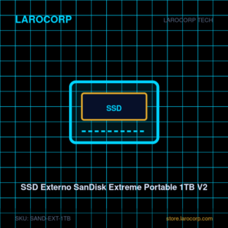 SSD Externo SanDisk Extreme Portable 1TB V2