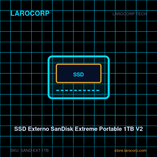 SSD Externo SanDisk Extreme Portable 1TB V2