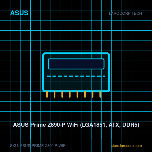 ASUS Prime Z890-P WiFi (LGA1851, ATX, DDR5)