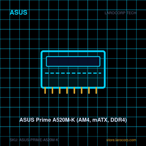 ASUS Prime A520M-K (AM4, mATX, DDR4)