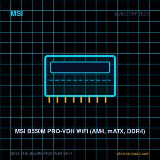 MSI B550M PRO-VDH WiFi (AM4, mATX, DDR4)