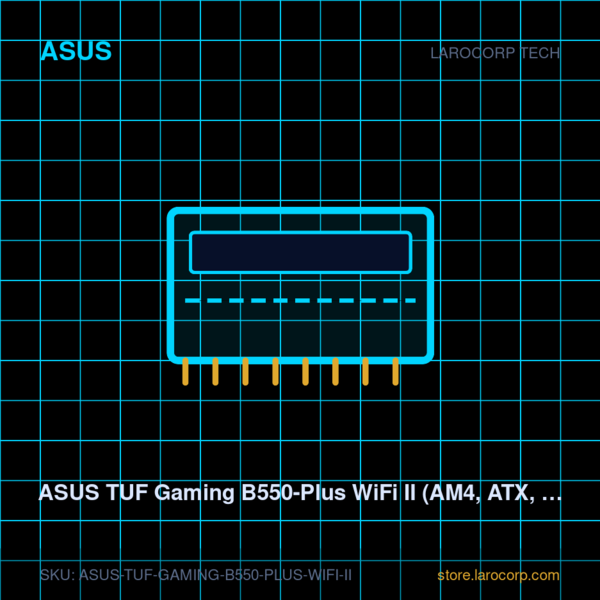 ASUS TUF Gaming B550-Plus WiFi II (AM4, ATX, DDR4)