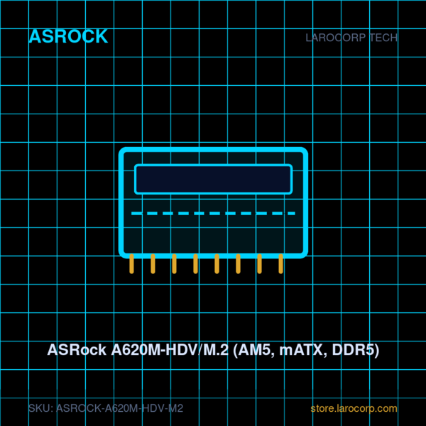 ASRock A620M-HDV/M.2 (AM5, mATX, DDR5)