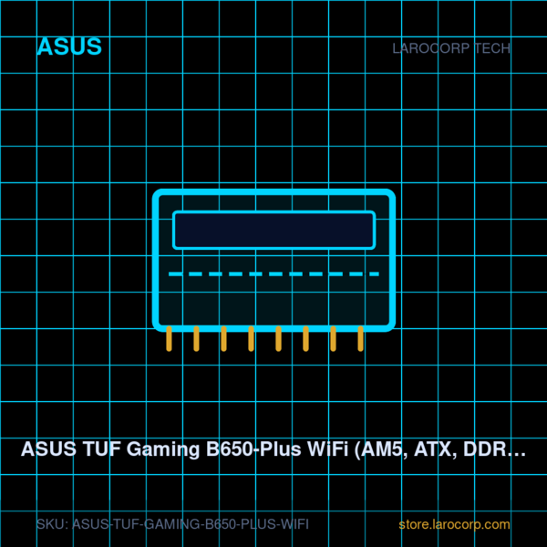 ASUS TUF Gaming B650-Plus WiFi (AM5, ATX, DDR5)