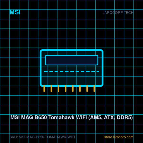 MSI MAG B650 Tomahawk WiFi (AM5, ATX, DDR5)
