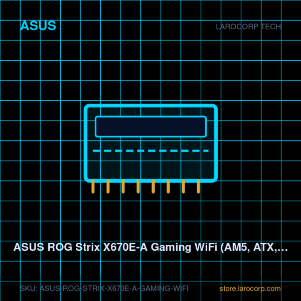 ASUS ROG Strix X670E-A Gaming WiFi (AM5, ATX, DDR5)