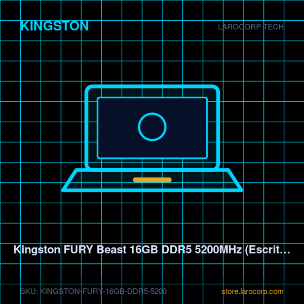 Kingston FURY Beast 16GB DDR5 5200MHz (Escritorio)