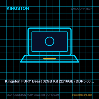 Kingston FURY Beast 32GB Kit (2x16GB) DDR5 6000MHz