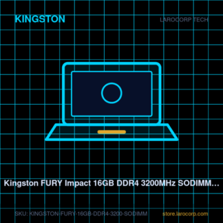 Kingston FURY Impact 16GB DDR4 3200MHz SODIMM (Laptop)