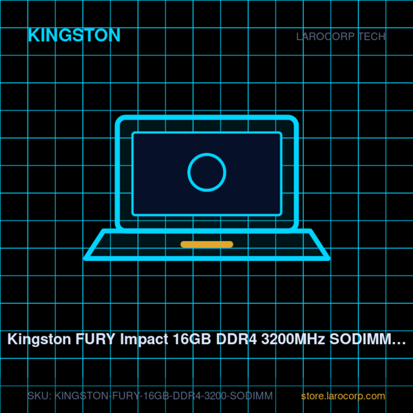 Kingston FURY Impact 16GB DDR4 3200MHz SODIMM (Laptop)