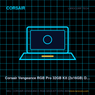 Corsair Vengeance RGB Pro 32GB Kit (2x16GB) DDR4 3600MHz