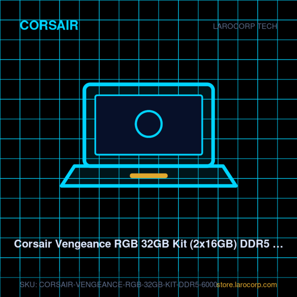 Corsair Vengeance RGB 32GB Kit (2x16GB) DDR5 6000MHz