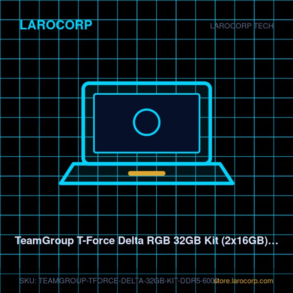TeamGroup T-Force Delta RGB 32GB Kit (2x16GB) DDR5 6000MHz