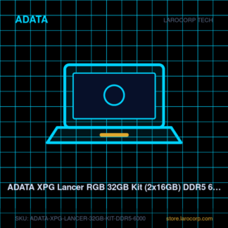 ADATA XPG Lancer RGB 32GB Kit (2x16GB) DDR5 6000MHz