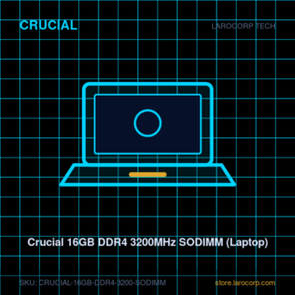 Crucial 16GB DDR4 3200MHz SODIMM (Laptop)