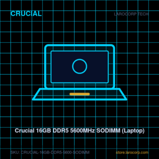 Crucial 16GB DDR5 5600MHz SODIMM (Laptop)