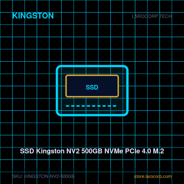 SSD Kingston NV2 500GB NVMe PCIe 4.0 M.2