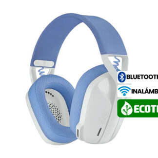 Auricular Gaming Logitech G G435 Ultra-Light Wireless BT Off White/Lilac