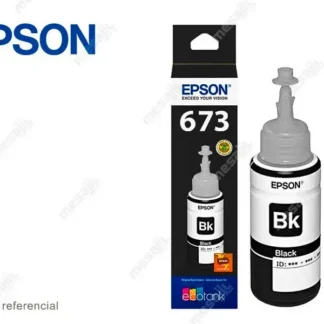 Botella de Tinta Epson T673120 Negro L800/L850/L1800