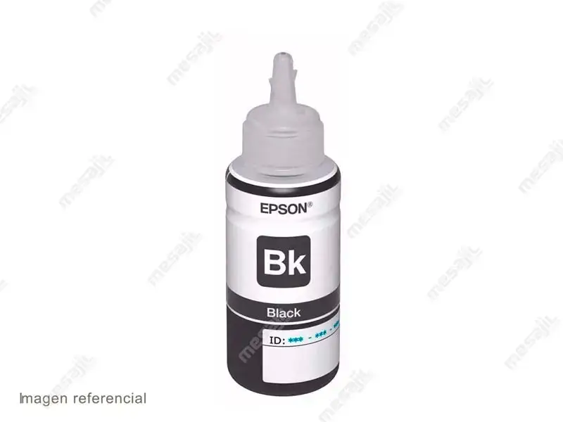 Botella de Tinta Epson T673120 Negro L800/L850/L1800 - Imagen 2