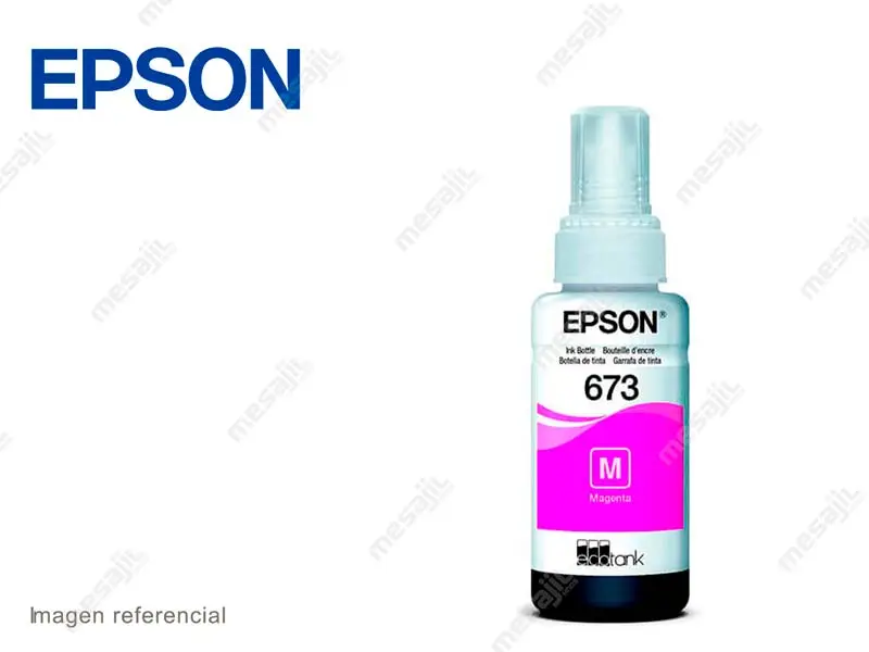 Botella de Tinta Epson T673320 Magenta L800/L850/L1800
