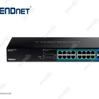 Switch TRENDnet TPE-TG182 16 Puertos Gigabit PoE+ (240W) + 2 puertos SFP