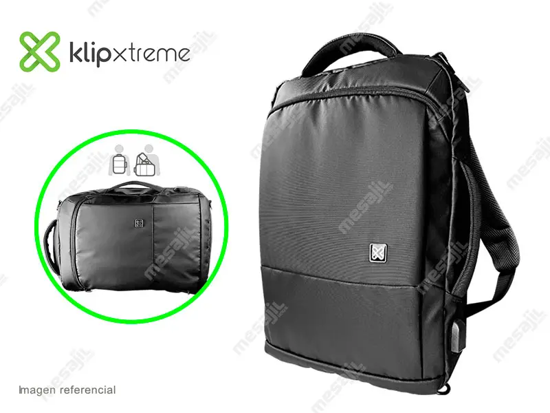 Mochilas 15.6 Klip Xtreme Bizman Black KNB-895