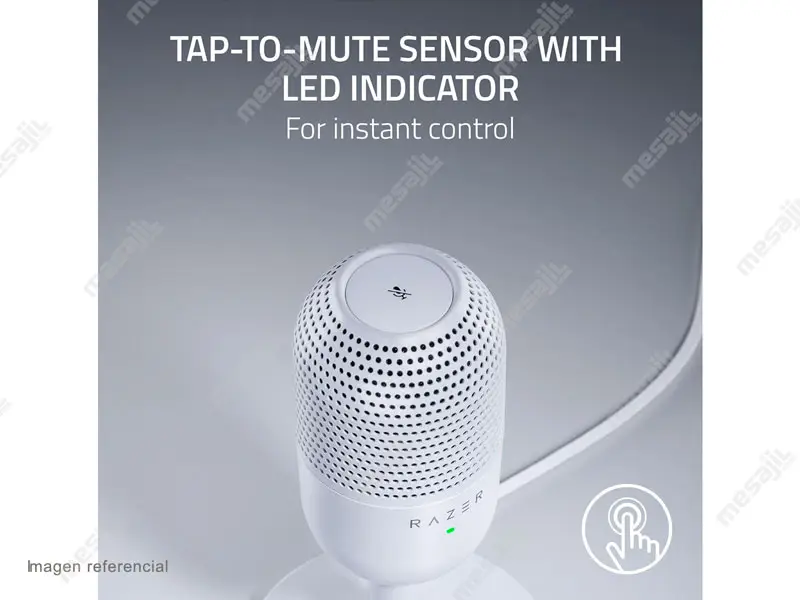 Microfono RAZER SEIREN V3 MINI USB White - Imagen 3