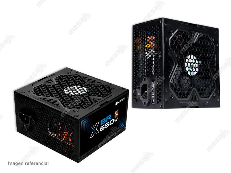 Fuente Antryx 650W XBR-650 80Plus Bronze Black - Imagen 2