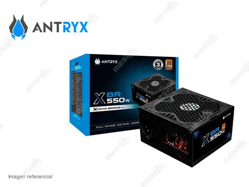 Fuente Antryx 550W XBR-550 80Plus Bronze