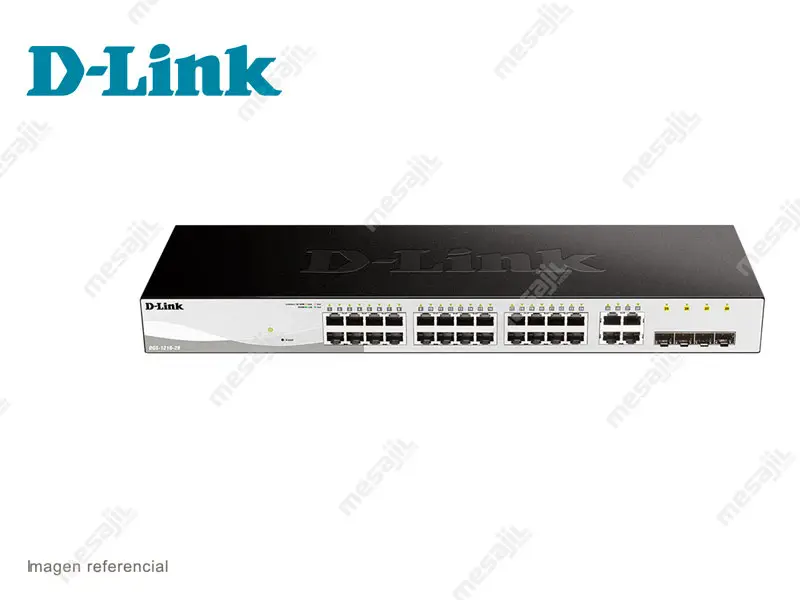 Switch D-Link DGS-1210-28P 24-Port Gigabit Smart Administrable/4port SFP/PoE