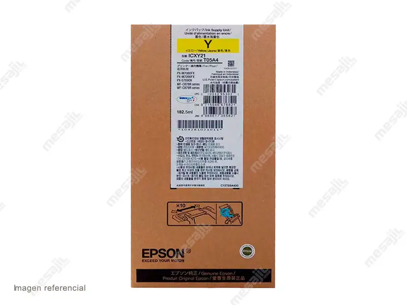 Tinta EPSON T05A400 Yellow para WF-878R - Imagen 2