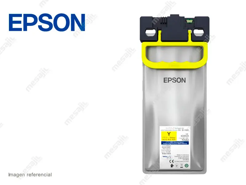Tinta EPSON T05A400 Yellow para WF-878R