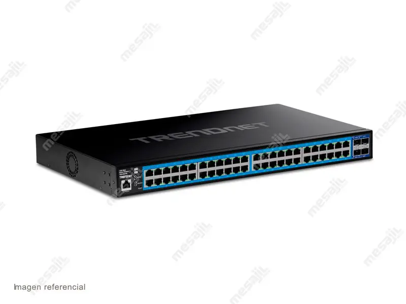 Switch Trendnet TEG-3524S Web Smart Gigabit 48 puertos Gigabit + 4 puertos SFP+ 10G - Imagen 2