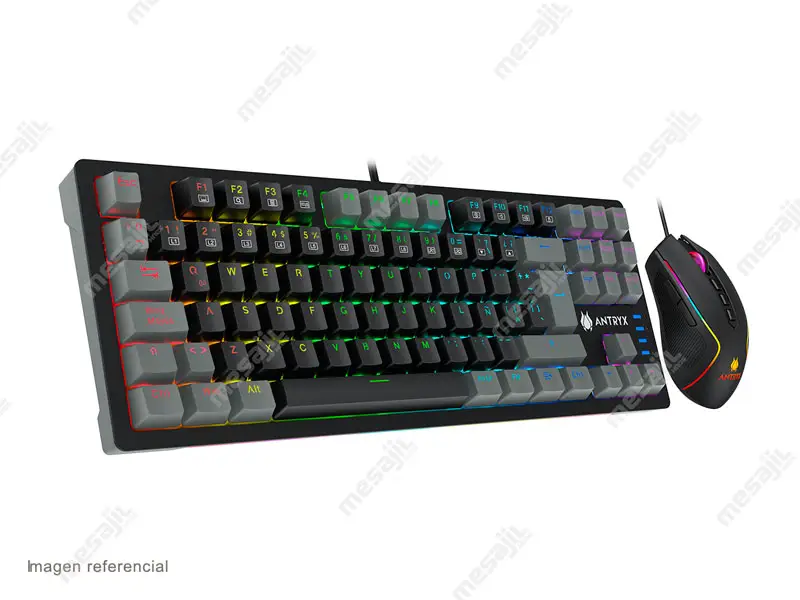 Combo Gaming Antryx Teclado mecanico + mouse GC-5500 Blue Switch - Imagen 2