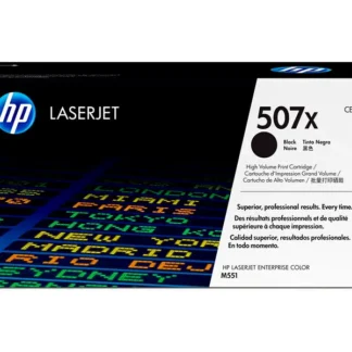 Toner HP 507X CE400X Negro M551dn 11000 pag