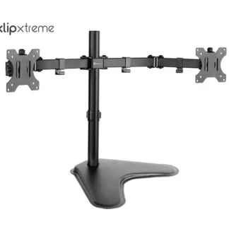 Soporte Klip Xtreme Para 2 Monitores 13″ a 32″ Brazo articulado (KPM-311)