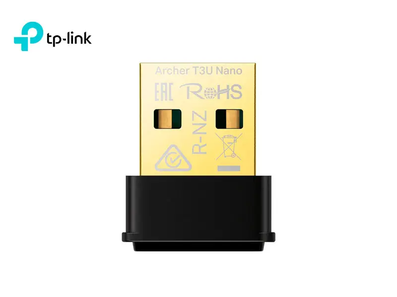 Adaptador USB Wi-Fi 5 TP-Link Archer T3U Nano AC1300 Alta Ganancia