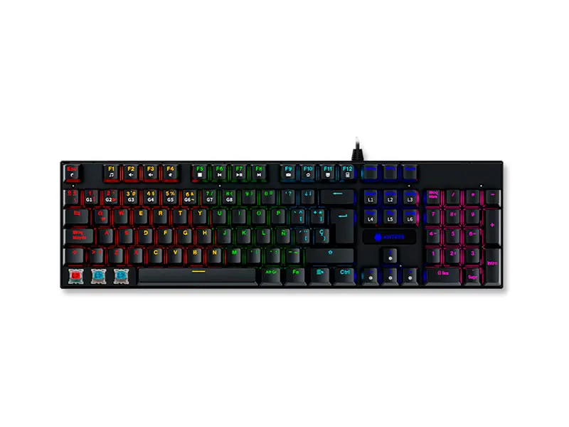 Teclado Mecanico + Mouse + Auricular Antryx GC-3100 X3 Black Switch red - Imagen 2