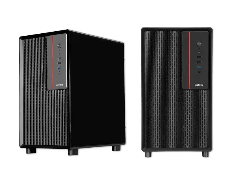 Case Antryx Xtreme Micro XM-410 + Fuente 500W Vidrio Templado - Imagen 2