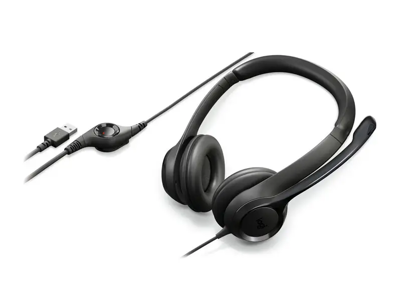 Auricular Logitech H390 USB Black - Imagen 3