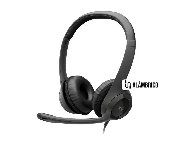 Auricular Logitech H390 USB Black