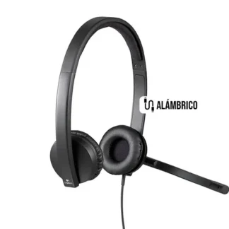 Auricular Logitech B2B H570E USB Stereo Black