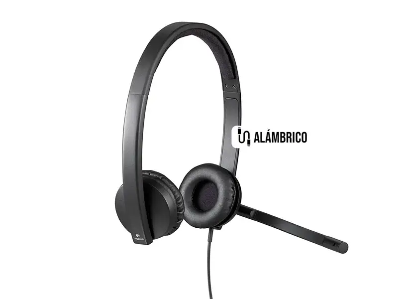 Auricular Logitech B2B H570E USB Stereo Black