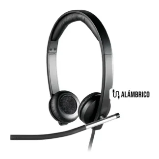 Auricular Logitech B2B H650E USB Stereo Black