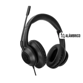 Audifono con Microfono Targus AEH102TT B2B USB Stereo OVER-EAR Black