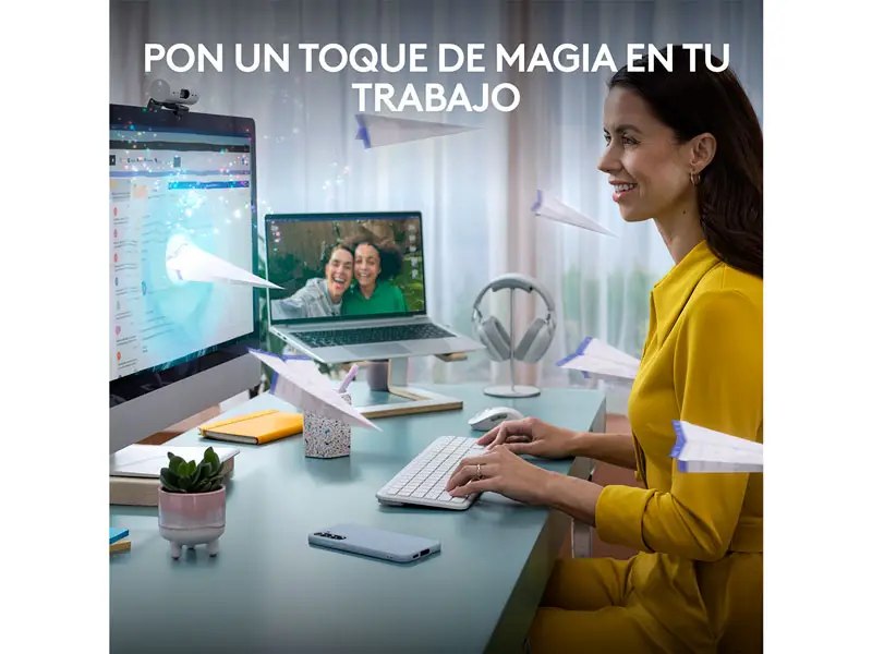 Teclados Logitech Signature Slim K950 OFF White SP - Imagen 3