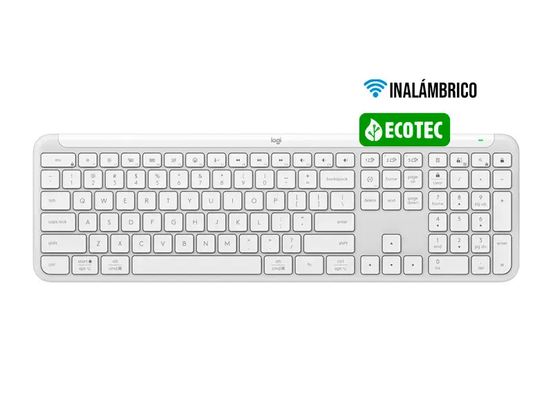 Teclados Logitech Signature Slim K950 OFF White SP