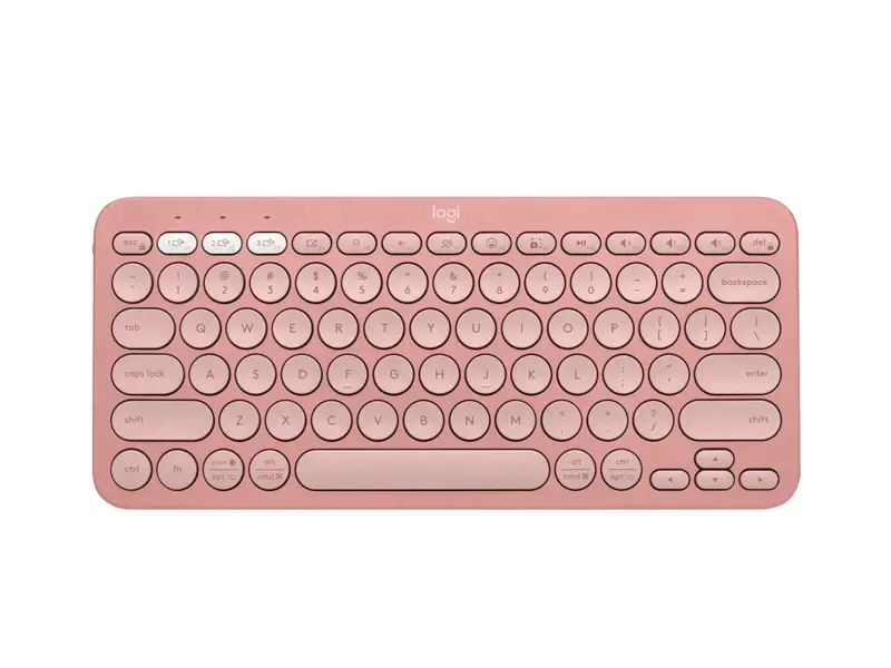 Teclados Logitech Pebble 2 K380S Bluetooth/wireless SP Rose - Imagen 2