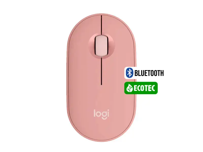 Mouse Logitech Pebble 2 M350S BT Wireless Rose